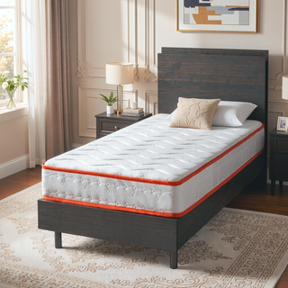 Sunvega 6 Inch Twin Hybrid Innerspring Mattress in a Box with Motion Isolation