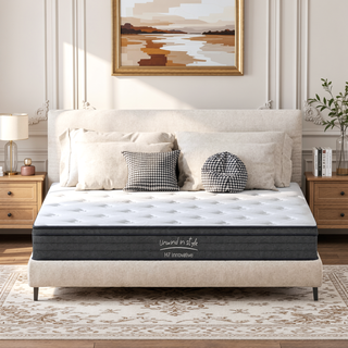 Sunvega King Size Hybrid Mattress with Gel Memory Foam and Pocket Springs