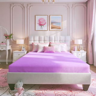 Sunvega 6 Inch Gel Memory Foam Mattress with Aloe Vera Cover for Full Size Bed