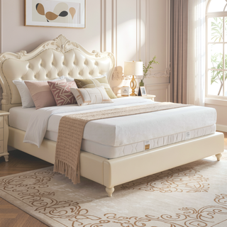 Sunvega Twin-XL 8 Inch Soft Gel Memory Foam Mattress with Cooling Aloe Vera Infusion