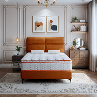 Sunvega King Size 10 Inch Hybrid Mattress with Memory Foam and Pocket Springs