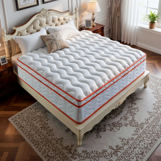 Sunvega 12 Inch Hybrid Memory Foam and Pocket Spring Mattress with Medium Firm Support