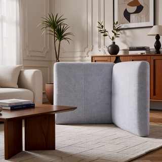 Sunvega Modern Upholstered Dining Chair with T-Stitch Design and Wood Legs
