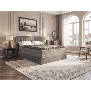 Sunvega Ultra Plush King Mattress with Ice Cover and Copper Infused Elate Visco