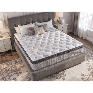 Sunvega 12 Inch Queen Hybrid Mattress with Cooling Gel Memory Foam for Pressure Relief
