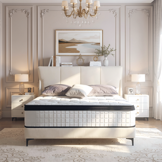 Sunvega 12 Inch Twin XL Memory Foam Hybrid Mattress with Cool Breathable Cover and Edge Support