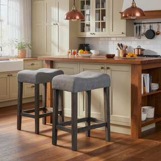 Sunvega 4-Piece Bar Table Set with Power Outlet and USB Port for Living Room