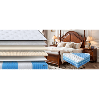 Sunvega King Size Hybrid Mattress with Gel Memory Foam and Pocket Springs