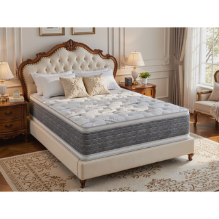 Sunvega 14.5" Thick California King Size Two Sided Pillow Top Mattress