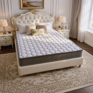 Sunvega 6 Inch Firm Pocket Spring Mattress with Motion-Reducing Coil System