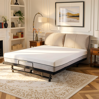 Sunvega Adjustable Queen Bed Frame with Wireless Remote Head Foot Incline USB Ports