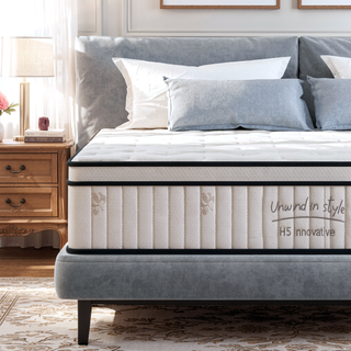 Sunvega 10 Inch Twin Size Hybrid Mattress with Individually Pocketed Innerspring