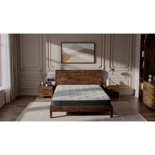 Sunvega Hybrid 12 Inch Medium Firm Queen Mattress with Pocketed Coils