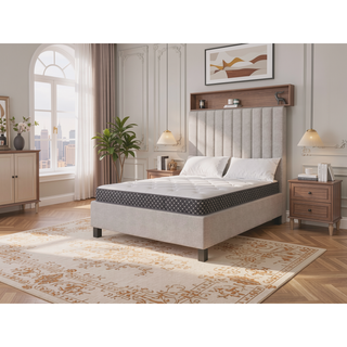 Sunvega Gel Memory Foam Firm Twin XL Mattress with Quilted Knit Cover