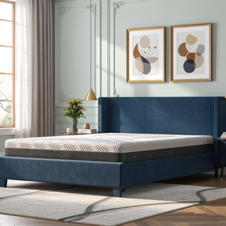 Sunvega Queen Medium Firm Mattress with Phase Change Cooling Cover and Gel Memory Foam
