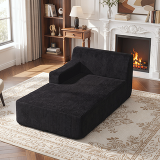 Sunvega Oversized Sleeper Chair with Reversible Armrests in Box for Living Room