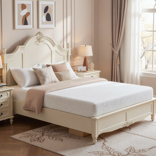 Sunvega Twin-XL 8 Inch Soft Gel Memory Foam Mattress with Cooling Aloe Vera Infusion