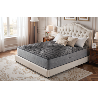 Sunvega Ice Lux Firm Quilted King Mattress with Cooling Cover and Edge Support