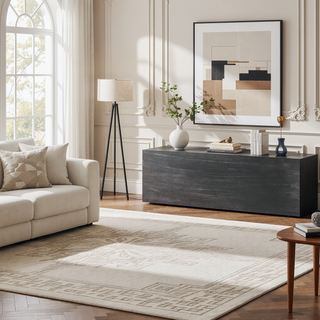 Sunvega Farmhouse Style Acacia Wood Dining Bench with Complementary Finish