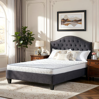 Sunvega Reversible Twin Size High-Density Foam Mattress with Double Sided Quilting