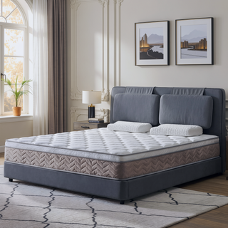 Sunvega 12 Inch Hybrid Mattress with Gel Memory Foam and Pocket Springs for Medium Firm Support