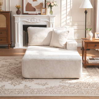 Sunvega Oversized Sleeper Chair with Reversible Armrests in Box for Living Room