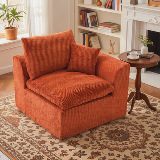 Sunvega Modular Cloud Couch Sofa with Removable Cushion Covers for Living Room