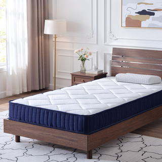 Sunvega 6 Inch Twin Hybrid Innerspring Mattress with Memory Foam for Pressure Relief