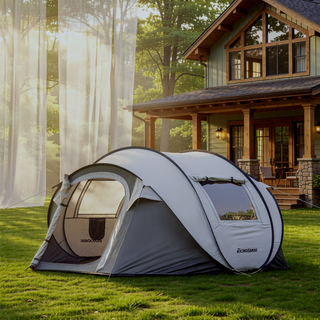 Sunvega Quick Setup Pop Up Boat Tent for 4-6 Persons with Ventilation