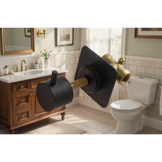 Sunvega 3/4-Inch Cast Metal High Flow Master Shower Volume Control Valve