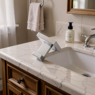 Sunvega Modern Safety Design Bathroom Hardware Set with Hidden Mounting Holes