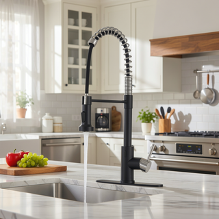 Sunvega Automatic Touchless Kitchen Faucet with Motion Sensor for Hands-Free Use