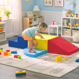 Sunvega Soft Foam Play Set for Toddlers with Modular Design and Easy to Clean Surface