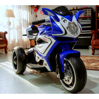 Sunvega Kids Electric Motorcycle with Headlights Music MP3 Player for 3-4 Years Boys