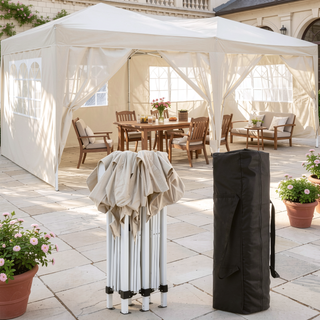 Sunvega 10x20 Pop Up Canopy Tent with 6 Removable Sidewalls and Carry Bag