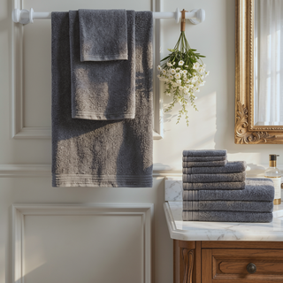 Sunvega Ultra Fresh Anti-Microbial 100% Cotton Quick Dry 12 Piece Towel Set