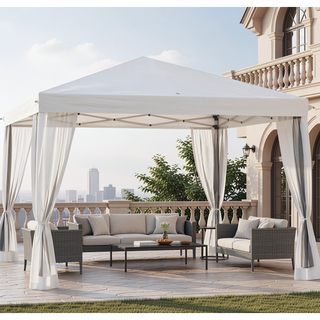 Sunvega Pop Up Canopy Tent with Netting for Instant Shade and Outdoor Gatherings