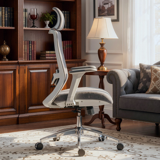 Sunvega High Back Ergonomic Office Chair with Dynamic Lumbar Support and Adjustable Headrest