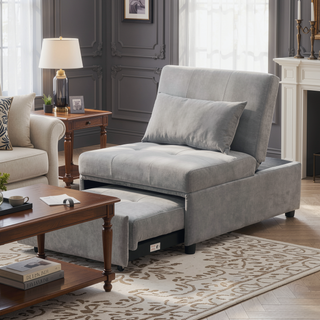 Sunvega Multifunctional Folding Ottoman Sofa Bed for Living Room and Bedroom