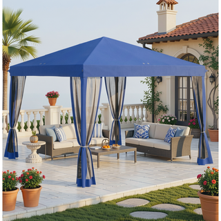 Sunvega Pop Up Canopy Tent with Netting for Instant Shade and Outdoor Gatherings