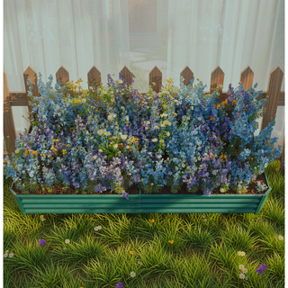 Sunvega 72x36x12 Inch Metal Raised Garden Bed for Plants Vegetables and Flowers