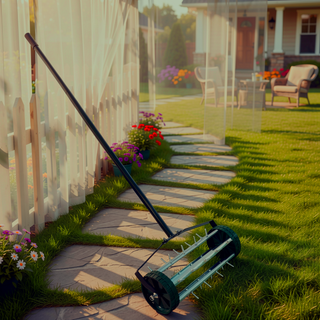Sunvega 4 Wheel Heavy Duty Water Hose Reel Cart with Storage Basket and Weather Resistant Finish