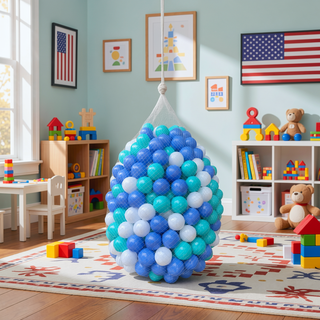 Sunvega 500 Count 2.2 Inch Crushproof Phthalate Free BPA Free Ball Pit Balls for Kids