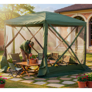 Sunvega Waterproof Pop Up Gazebo Tent with UV Protection for Outdoor Events