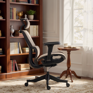 Sunvega Ergonomic High Back Mesh Office Chair with 4D Armrests and 360 Swivel