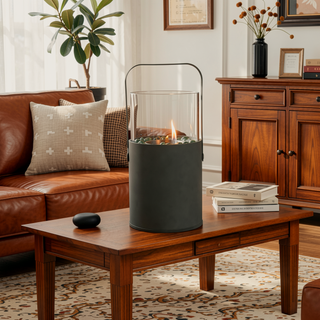 Sunvega Elegant Tabletop Ethanol Fire Pit for Indoor and Garden Dinner Parties