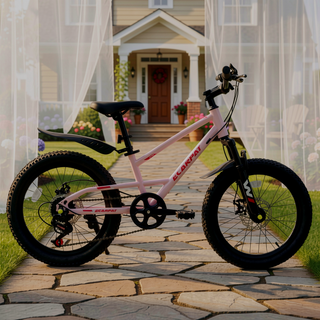 Sunvega 20 Inch 7-Speed Mountain Bike for Boys and Girls Ages 6-12 with Front Suspension