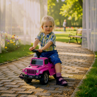 Sunvega Kids Ride on Push Car with Engine Sounds, Horn, and Under-Seat Storage