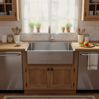 Sunvega 16 Gauge Stainless Steel Topmount Kitchen Sink Basin with Sound Proof Coating