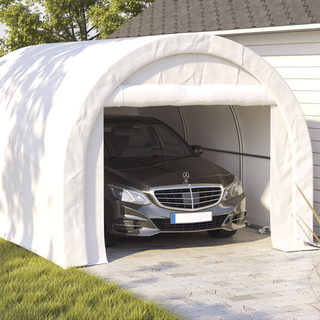 Sunvega Heavy Duty Portable Carport Garage Storage Tent with Large Zippered Door